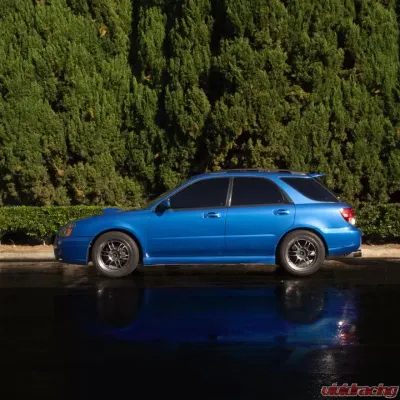 Street Aero Cross Faded Side Skirt Splitter Set Subaru Impreza WRX Wagon 2002-2005 - s-ssa-sub-001-cf-s70