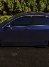Street Aero Cross Faded Side Skirt Splitter Set Acura TSX 2004-2008                                     - s-ssa-acu-003-cf-s74 - Image 9