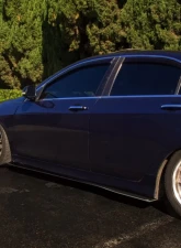 Street Aero Cross Faded Side Skirt Splitter Set Acura TSX 2004-2008                                     - s-ssa-acu-003-cf-s74 - Image 10
