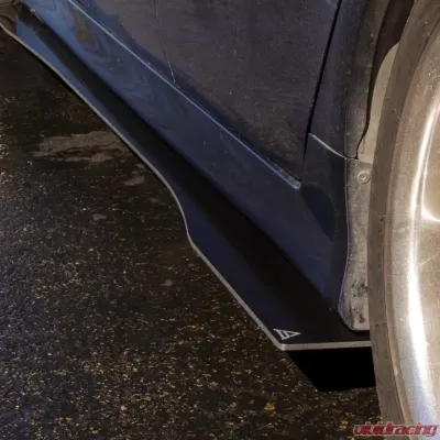 Street Aero Cross Faded Side Skirt Splitter Set Acura TSX 2004-2008 - s-ssa-acu-003-cf-s74