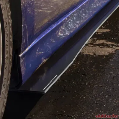 Street Aero Cross Faded Side Skirt Splitter Set Acura TSX 2004-2008 - s-ssa-acu-003-cf-s74