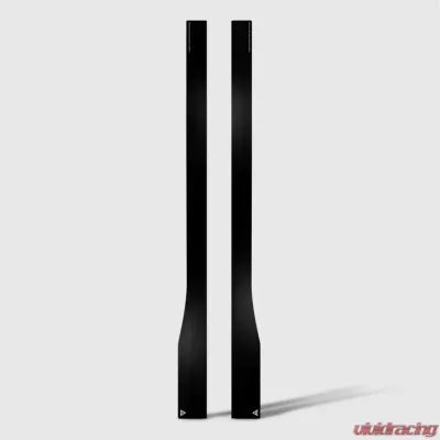 Street Aero Cross Faded Side Skirt Splitter Set Audi A4 Sedan 2017-2019 - s-ssa-aud-004-cf-s81c