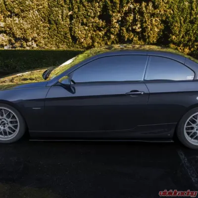 Street Aero Cross Faded Side Skirt Splitter Set BMW 335i Convertible 2008 - s-ssa-bmw-002-cf-78.5c