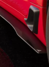 Street Aero Cross Faded Side Skirt Splitter Set Chevrolet Corvette C5 Z06 1997-2004                                     - s-ssa-chv-012-cf-s75 - Image 10