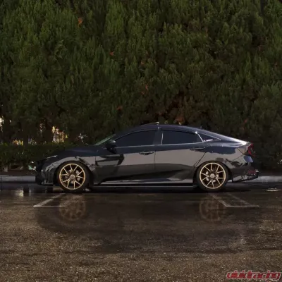 Street Aero Cross Faded Side Skirt Splitter Set Honda Civic Sedan 2016-2019 - s-ssa-hon-010-cf-s75.5