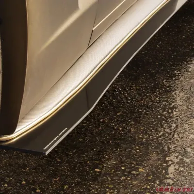 Street Aero Cross Faded Side Skirt Splitter Set Chevrolet Corvette C6 2005-2013 - s-ssa-chv-011-cf-s75.5
