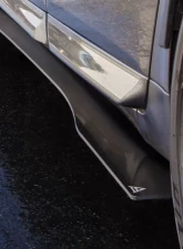 Street Aero Cross Faded Side Skirt Splitter Set Audi S4 Sedan 2002-2008                                     - s-ssa-aud-002-cf-s74.5 - Image 11