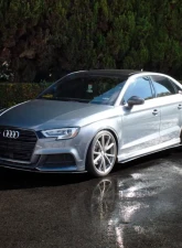Street Aero Front Splitter Audi A3 Sedan 2017-2020                                     - s-fsa-aud-02 - Image 4