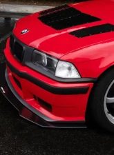 Street Aero Front Splitter BMW 328is e36 1996-1999                                     - s-fsa-bmw-03 - Image 3