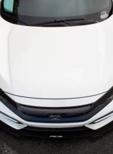 Street Aero Front Splitter Honda Civic Hatchback Sport 2016-2021                                     - s-fsa-hon-01 - Image 4