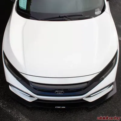 Street Aero Front Splitter Honda Civic Hatchback Sport 2016-2021 - s-fsa-hon-01