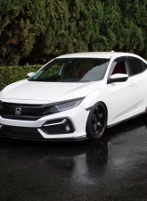 Street Aero Front Splitter Honda Civic Hatchback Sport 2016-2021                                     - s-fsa-hon-01 - Image 6