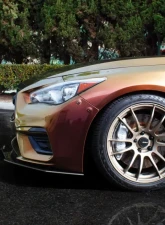 Street Aero Front Splitter Infiniti Q50 2018-2022                                     - s-fsa-inf-02 - Image 2