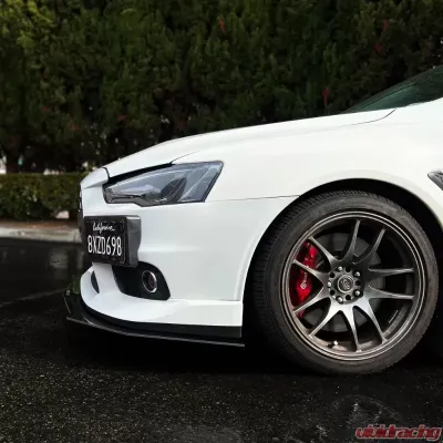 Street Aero Front Splitter Mitsubishi Lancer Evo GSR 2008-2017 - s-fsa-mit-01