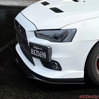 Street Aero Front Splitter Mitsubishi Lancer Evo GSR 2008-2017 - s-fsa-mit-01