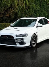 Street Aero Front Splitter Mitsubishi Lancer Evo GSR 2008-2017                                     - s-fsa-mit-01 - Image 4
