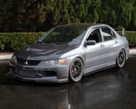 Street Aero Front Splitter Mitsubishi Lancer Evo IX (JS Style Front Lip) 2002-2007