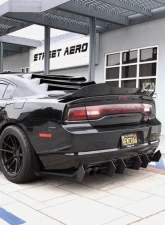 Street Aero Rear Diffuser Dodge Charger RT 2011-2014                                     - s-rda-dge-01 - Image 7
