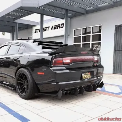 Street Aero Rear Diffuser Dodge Charger RT 2011-2014 - s-rda-dge-01
