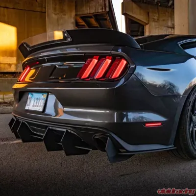 Street Aero Rear Diffuser  Ford Mustang 2015-2017 - s-rda-frd-02