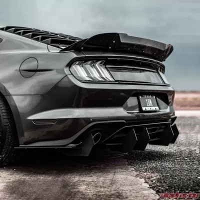 Street Aero Rear Diffuser Ford Mustang EcoBoost 2018-2022 - s-rda-frd-08