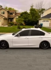 Street Aero Cross Faded Side Skirt Splitter Set BMW 335i Sport                                     - s-ssa-bmw-003-cf-78 - Image 8