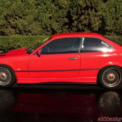 Street Aero Cross Faded Side Skirt Splitter Set BMW e36 Coupe 1995-1999 - s-ssa-bmw-005-cf-s78c