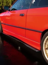 Street Aero Cross Faded Side Skirt Splitter Set BMW e36 Coupe 1995-1999                                     - s-ssa-bmw-005-cf-s78c - Image 10