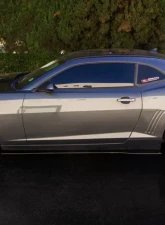 Street Aero Cross Faded Side Skirt Splitter Set Chevrolet Camaro SS 2010-2015                                     - s-ssa-chv-002-cf-s80 - Image 9