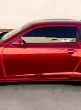 Street Aero Cross Faded Side Skirt Splitter Set Chevrolet Camaro LS 2010-2015                                     - s-ssa-chv-003-cf-s80 - Image 9