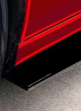Street Aero Cross Faded Side Skirt Splitter Set Chevrolet Camaro LS 2010-2015                                     - s-ssa-chv-003-cf-s80 - Image 13