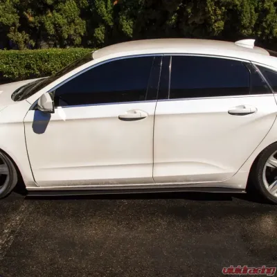 Street Aero Cross Faded Side Skirt Splitter Set Chevrolet Impala 2014-2020 - s-ssa-chv-009-cf-s80c