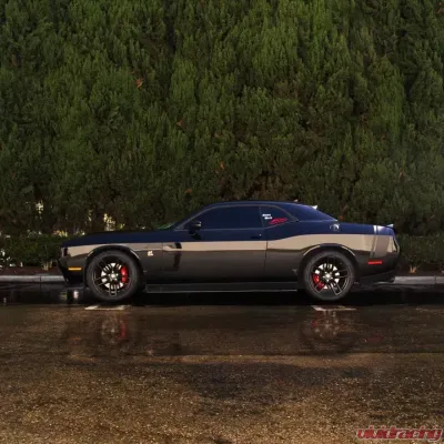 Street Aero Cross Faded Side Skirt Splitter Set Dodge Challenger Scat Pack 2019-2022` - s-ssa-dge-002-cf-s81