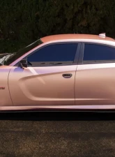 Street Aero Cross Faded Side Skirt Splitter Set Dodge Charger Scat Pack 2015-2022                                     - s-ssa-dge-003-cf-s86.5 - Image 9