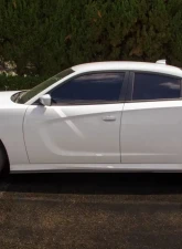 Street Aero Cross Faded Side Skirt Splitter Set Dodge Charger GT 2015-2022                                     - s-ssa-dge-004-cf-s86.5 - Image 9