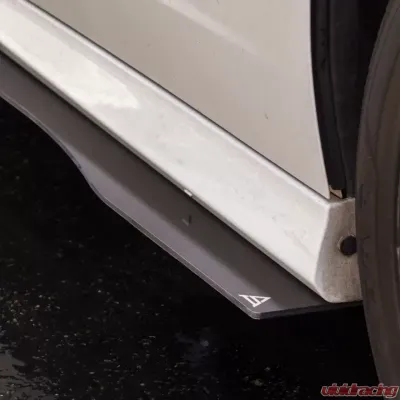 Street Aero Cross Faded Side Skirt Splitter Set Dodge Charger GT 2015-2022 - s-ssa-dge-004-cf-s86.5