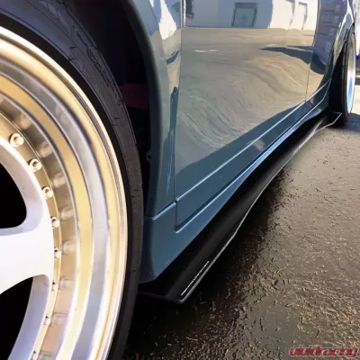 Street Aero Cross Faded Side Skirt Splitter Set Dodge Neon SRT4 2003-2005 - s-ssa-dge-005-cf-s75.5