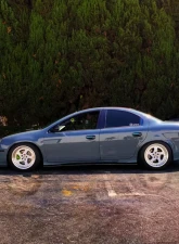 Street Aero Cross Faded Side Skirt Splitter Set Dodge Neon SRT4 2003-2005                                     - s-ssa-dge-005-cf-s75.5 - Image 8