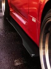 Street Aero Cross Faded Side Skirt Splitter Set Fiat Abarth 500 2012-2019                                     - s-ssa-fia-001-cf-s63.5 - Image 10
