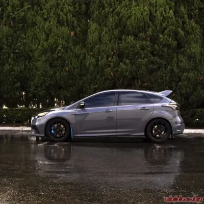 Street Aero Cross Faded Side Skirt Splitter Set Ford Focus RS Hatchback 2016-2018 - s-ssa-frd-002-cf-s75