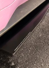 Street Aero Cross Faded Side Skirt Splitter Set Ford Mustang GT | EcoBoost 2018+                                     - s-ssa-frd-011-cf-s75 - Image 13