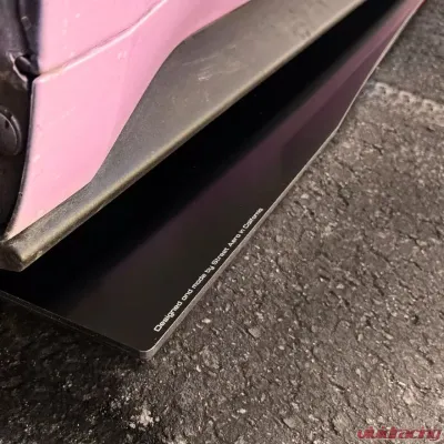 Street Aero Cross Faded Side Skirt Splitter Set Ford Mustang GT | EcoBoost 2018+ - s-ssa-frd-011-cf-s75