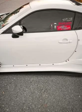 Street Aero Cross Faded Side Skirt Splitter Set FRS | BRZ | GT86 2013-2020                                     - s-ssa-frs-001-cf-s72.5 - Image 9