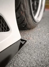 Street Aero Cross Faded Side Skirt Splitter Set FRS | BRZ | GT86 2013-2020                                     - s-ssa-frs-001-cf-s72.5 - Image 11