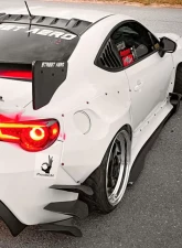 Street Aero Cross Faded Side Skirt Splitter Set FRS | BRZ | GT86 2013-2020                                     - s-ssa-frs-001-cf-s72.5 - Image 13