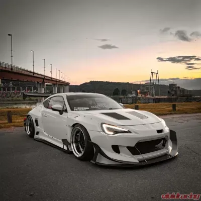 Street Aero Cross Faded Side Skirt Splitter Set FRS | BRZ | GT86 2013-2020 - s-ssa-frs-001-cf-s72.5