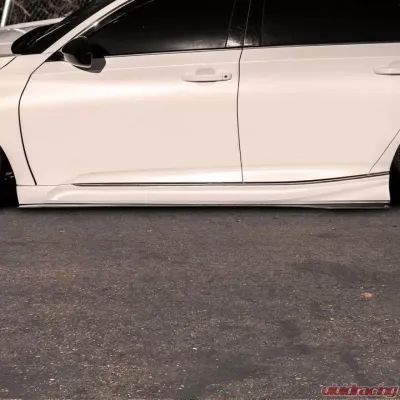 Street Aero Cross Faded Side Skirt Splitter Set Honda Accord Sedan 2018-2022 - s-ssa-hon-003-cf-s80.5