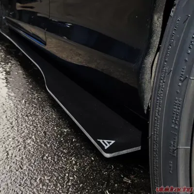 Street Aero Cross Faded Side Skirt Splitter Set Honda Civic SI 2002-2005 - s-ssa-hon-005-cf-s72