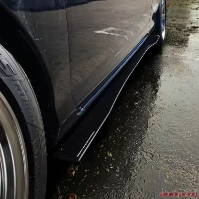 Street Aero Cross Faded Side Skirt Splitter Set Honda Civic SI 2002-2005 - s-ssa-hon-005-cf-s72