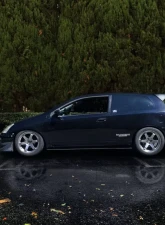 Street Aero Cross Faded Side Skirt Splitter Set Honda Civic SI 2002-2005                                     - s-ssa-hon-005-cf-s72 - Image 8
